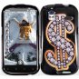 Hard Plastic Design Cover Case for HTC Amaze 4G/Ruby - Dollar Sign