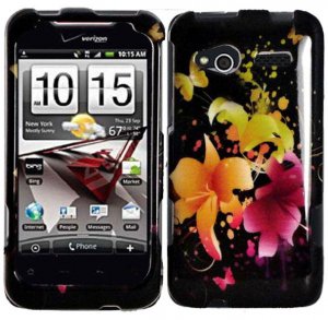 Hard Plastic Design Cover Case for HTC Radar 4G - Heavenly Flowers