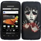 Hard Plastic Design Case for Motorola Droid 3 - Black Zombie Hand