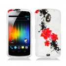 Hard Plastic Design Case for Samsung Galaxy Nexus CDMA i515/i9250 (Verizon/Sprint) - Red Lily
