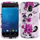 Hard Plastic Design Case for Samsung Galaxy Nexus CDMA i515/i9250 (Verizon/Sprint) - Purple Lily