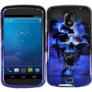 Hard Plastic Design Case for Samsung Galaxy Nexus CDMA i515/i9250 (Verizon/Sprint) - Blue Skull