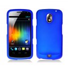 Hard Plastic Rubber Feel Case for Samsung Galaxy Nexus CDMA i515/i9250 (Verizon/Sprint) - Blue