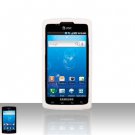 Soft Silicone Skin Cover Case for Samsung Captivate i897 - White