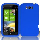 Soft Silicone Skin Cover Case for HTC Titan X310e - Blue