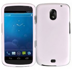 Hard Plastic Rubber Feel Case for Samsung Galaxy Nexus CDMA i515/i9250 (Verizon/Sprint) - White