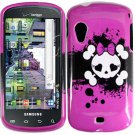Hard Plastic Design Case for Samsung Stratosphere i405 - Girly's Skull
