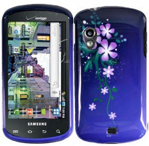 Hard Plastic Design Case for Samsung Stratosphere i405 - Nightly Flowers