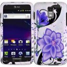 Hard Plastic Design Case for Samsung Galaxy S II Skyrocket i727 (AT&T) - Violet Lily