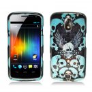 Hard Plastic Design Case for Samsung Galaxy Nexus CDMA i515/i9250 (Verizon/Sprint) - Skull & Wings