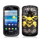 Hard Plastic Design Case for Samsung Stratosphere i405 - Yellow Skull