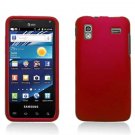 Hard Plastic Rubber Feel Case for Samsung Captivate Glide 4G (AT&T) - Red
