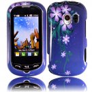 Hard Plastic Design Case for LG Enlighten VS700/Optimus Slider LS700 - Nightly Flowers