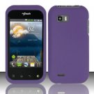 Hard Plastic Rubber Feel Case for LG myTouch Q C800/Maxx Q - Purple