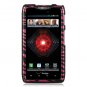 Hard Plastic Design Case for Motorola Droid RAZR Maxx XT916 - Purple Zebra