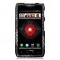 Hard Plastic Rubber Feel Design Case for Motorola Droid RAZR Maxx XT916 - Smoke Diagonal Check