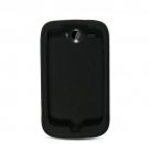 Soft Silicone Skin Cover Case for HTC Wildfire 6225 - Black