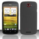 Soft TPU Gel Skin Cover Case for HTC One S/Ville (T-Mobile) - Smoke