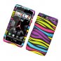 Hard Plastic Rubber Feel Design Case for Motorola Droid RAZR Maxx XT913/XT916 - Abstract Zebra