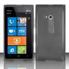 Soft TPU Gel Skin Cover Case for Nokia Lumia 900 (AT&T) - Smoke