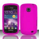 Soft Silicone Skin Cover Case for Samsung illusion i110 (Verizon) - Pink
