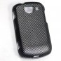 Hard Plastic Snap On Rubberized Design Case for Samsung Brightside U380 - Carbon Fiber