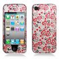 Hard Plastic Rubber Feel Design Case for Apple iPhone 4/4S - Love You