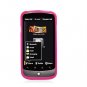 Hard Plastic 2-Piece Rubberized Snap On Cover Case for HTC One S/Ville (T-Mobile) - Hot Pink