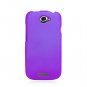 Hard Plastic 2-Piece Rubberized Snap On Cover Case for HTC One S/Ville (T-Mobile) - Purple