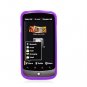 Hard Plastic 2-Piece Rubberized Snap On Cover Case for HTC One S/Ville (T-Mobile) - Purple