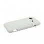 Hard Plastic Rubberized Snap-On Case for HTC Droid Incredible 4G/Fireball - White