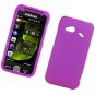 Hard Plastic Rubberized Snap-On Case for HTC Droid Incredible 4G/Fireball - Purple