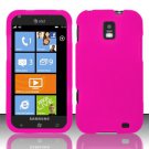 Soft Silicone Skin Cover Case for Samsung Focus S i937 (AT&T) - Hot Pink