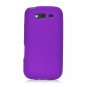 Soft Silicone Skin Cover Case for Samsung Galaxy S Blaze 4G (T-Mobile) - Purple