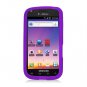 Soft Silicone Skin Cover Case for Samsung Galaxy S Blaze 4G (T-Mobile) - Purple