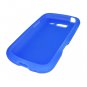 Soft Silicone Skin Cover Case for Samsung Galaxy S Blaze 4G (T-Mobile) - Blue