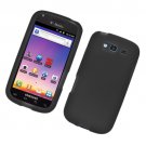 Soft Silicone Skin Cover Case for Samsung Galaxy S Blaze 4G (T-Mobile) - Black
