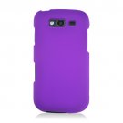 Hard Plastic Snap On Rubberized Cover Case for Samsung Galaxy S Blaze 4G - Purple