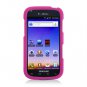 Hard Plastic Snap On Rubberized Cover Case for Samsung Galaxy S Blaze 4G - Rose Pink