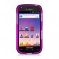 Crystal TPU Gel Check Design Skin Case for Samsung Galaxy S Blaze 4G T769 (T-Mobile) - Purple