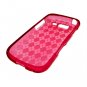 Crystal TPU Gel Check Design Skin Case for Samsung Galaxy S Blaze 4G T769 (T-Mobile) - Red