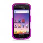 Crystal TPU Gel Check Design Skin Case for Samsung Galaxy S Blaze 4G T769 (T-Mobile) - Pink
