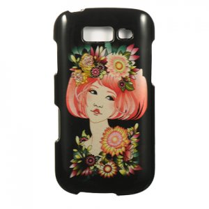 Hard Plastic Snap-On Design Cover Case for Samsung Galaxy S Blaze 4G - Flower Girl