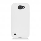 Soft Silicone Skin Cover Case for Samsung Galaxy S II Skyrocket HD i757 (AT&T) - White