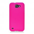 Soft Silicone Skin Cover Case for Samsung Galaxy S II Skyrocket HD i757 (AT&T) - Pink