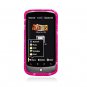 Hard Plastic Bling Diamond Snap On Cover Case for HTC One S/Ville (T-Mobile) - Hot Pink