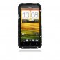 Hard Plastic Bling Diamond Snap On Cover Case for HTC One X/Elite (AT&T) - Black Diamond Pearls