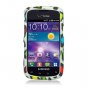 Hard Plastic Snap On Rubberized Design Case for Samsung illusion i110 (Verizon) - Rainbow Leopard