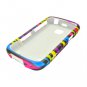 Hard Plastic Snap On Rubberized Design Case for Samsung illusion i110 (Verizon) - Abstract Zebra