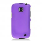 Hard Plastic Snap On Rubberized Case Cover for Samsung illusion i110 (Verizon) - Purple